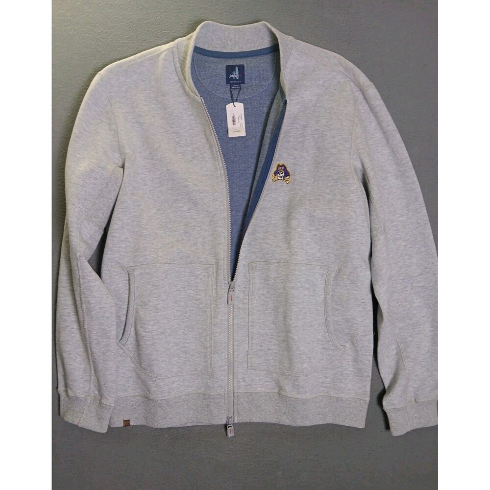 NWT Johnnie O Eastern Carolina Stetsons Riser Cotton Bomber Jacket Large Mens